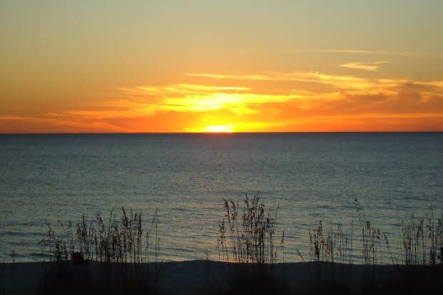 Cape San Blas Vacation Rentals view of sunset at beach