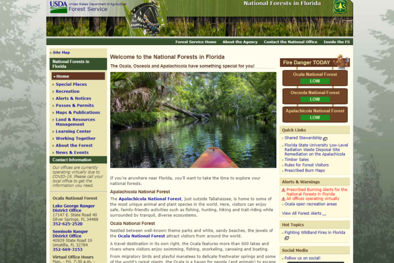 Cape San Blas Vacation Rentals decorative image of Florida State Parks