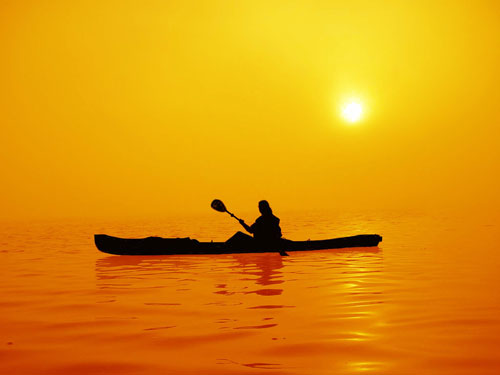 Cape San Blas Vacation Rentals decorative image of person kayaking